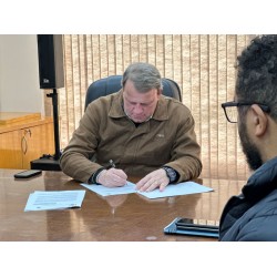 Prefeito Maurício Rivabem assina acordo com o IFPR para a criação de Incubadora Tecnológica